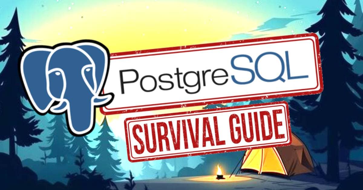 postgres survival guide banner